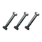 Qty 3: 2-1/8" x 5/16" Shear Pin with Nut Fits Snapper Replaces 13865