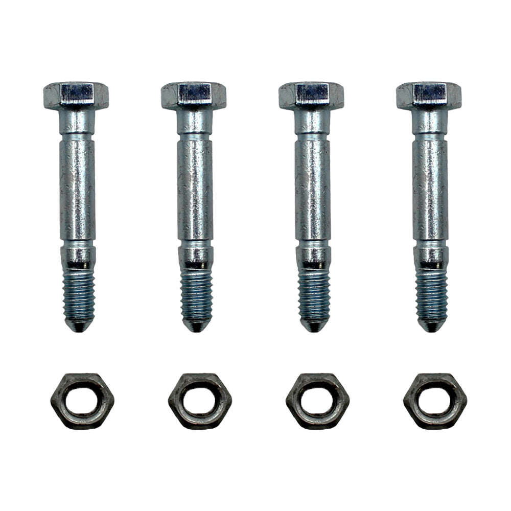 Qty 4: Shear Pin with Nut Fits Ariens Replaces 51001500