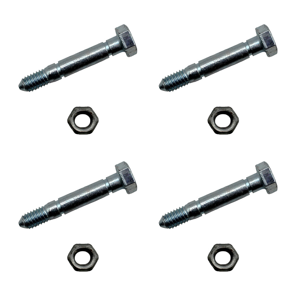 Qty 4: Shear Pin with Nut Fits John Deere Replaces AM122156