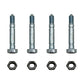 Qty 4: Shear Pin with Nut Fits John Deere Replaces AM122156