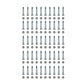 Qty 50: Shear Pin with Nut, 2-1/8" x 5/16" Fits Ariens Replaces 51001500