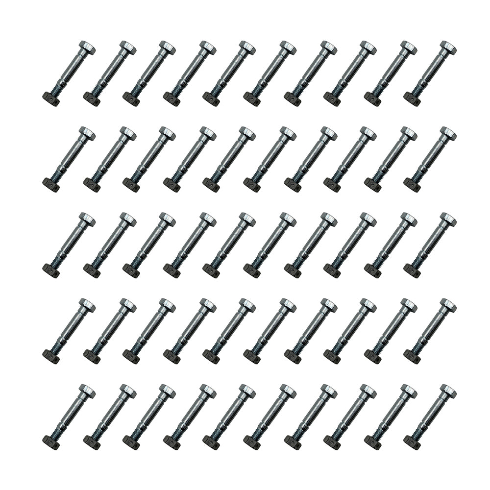 Qty 50: Shear Pin with Nut, 2-1/8" x 5/16" Fits Snapper Replaces 13865