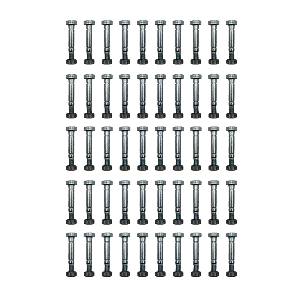 Qty 50: Shear Pin with Nut, 2-1/8" x 5/16" Fits John Deere Replaces AM122156
