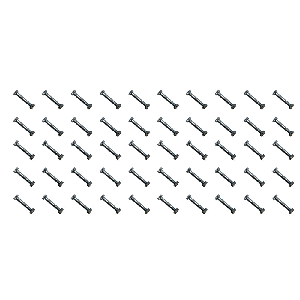 Qty 50: Shear Pin with Nut, 2-1/8" x 5/16" Fits John Deere Replaces AM122156
