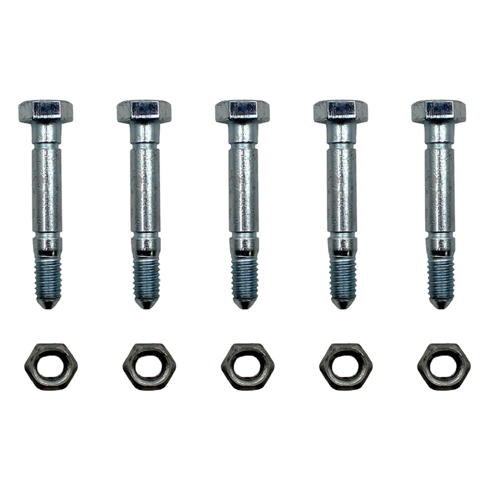 Qty 5: 2-1/8" x 5/16" Shear Pin with Nut Fits John Deere Replaces AM122156