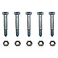 5 Pack, Shear Pins, & Nuts for Ariens 510015, 51001500 SnowBlower
