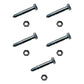5 Pack, Shear Pins, & Nuts for Ariens 510015, 51001500 SnowBlower