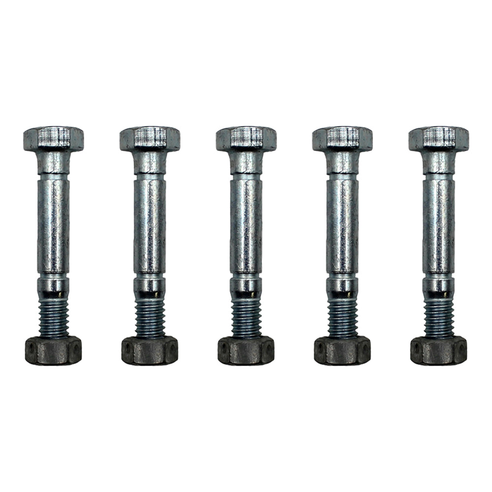 (5) SHEAR PINS & BOLTS for Snapper 13865 7091550 91550 Snowthrowers Snowblowers