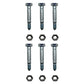 Qty 6: 2-1/8" x 5/16" Shear Pin with Nut Fits John Deere Replaces AM122156