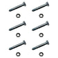 Qty 6: 2-1/8" x 5/16" Shear Pin with Nut Fits Snapper Replaces 13865