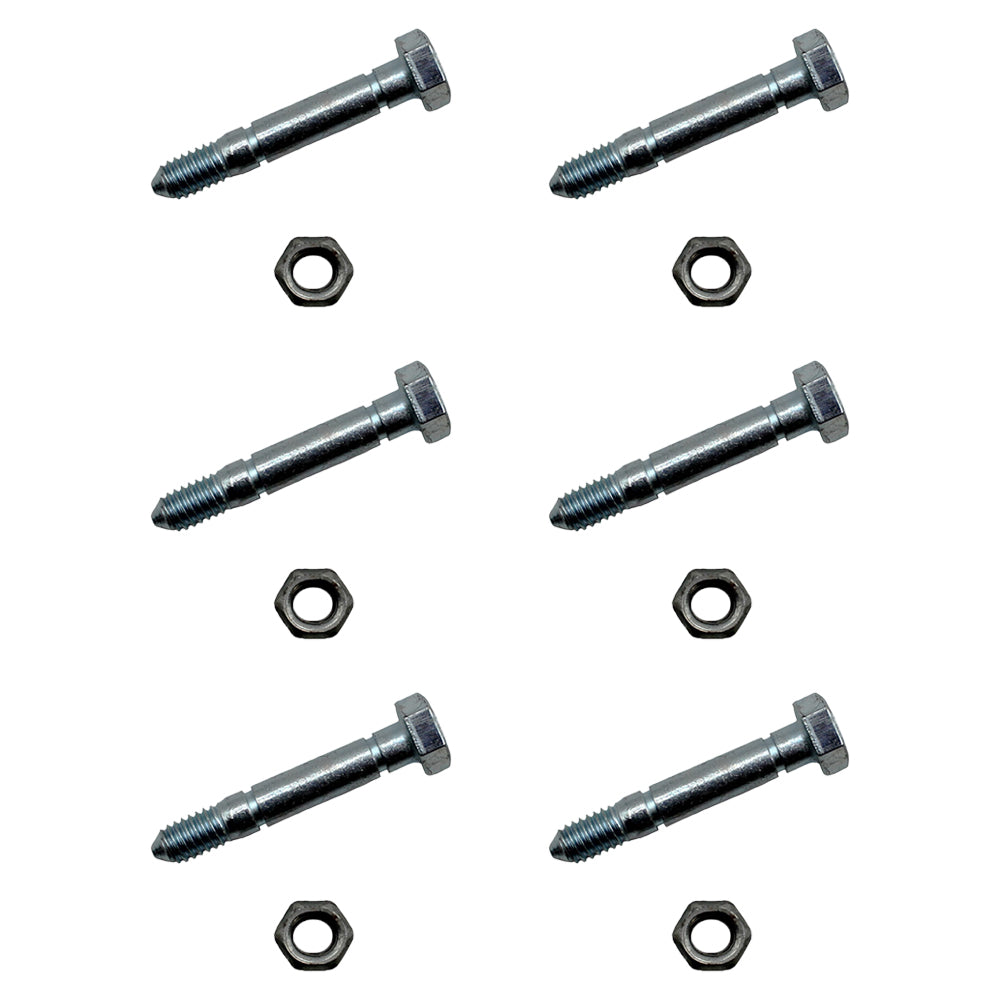 Qty 6: 2-1/8" x 5/16" Shear Pin with Nut Fits Prime Line Replaces 7-04369