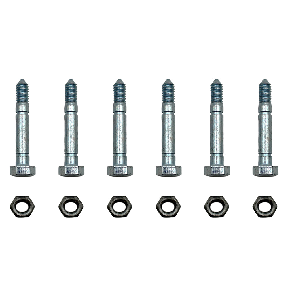 Qty 6: 2-1/8" x 5/16" Shear Pin with Nut Fits Prime Line Replaces 7-04369