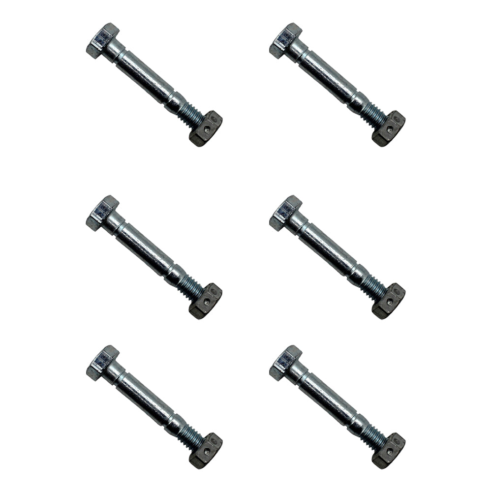Qty 6: 2-1/8" x 5/16" Shear Pin with Nut Fits Snapper Replaces 13865