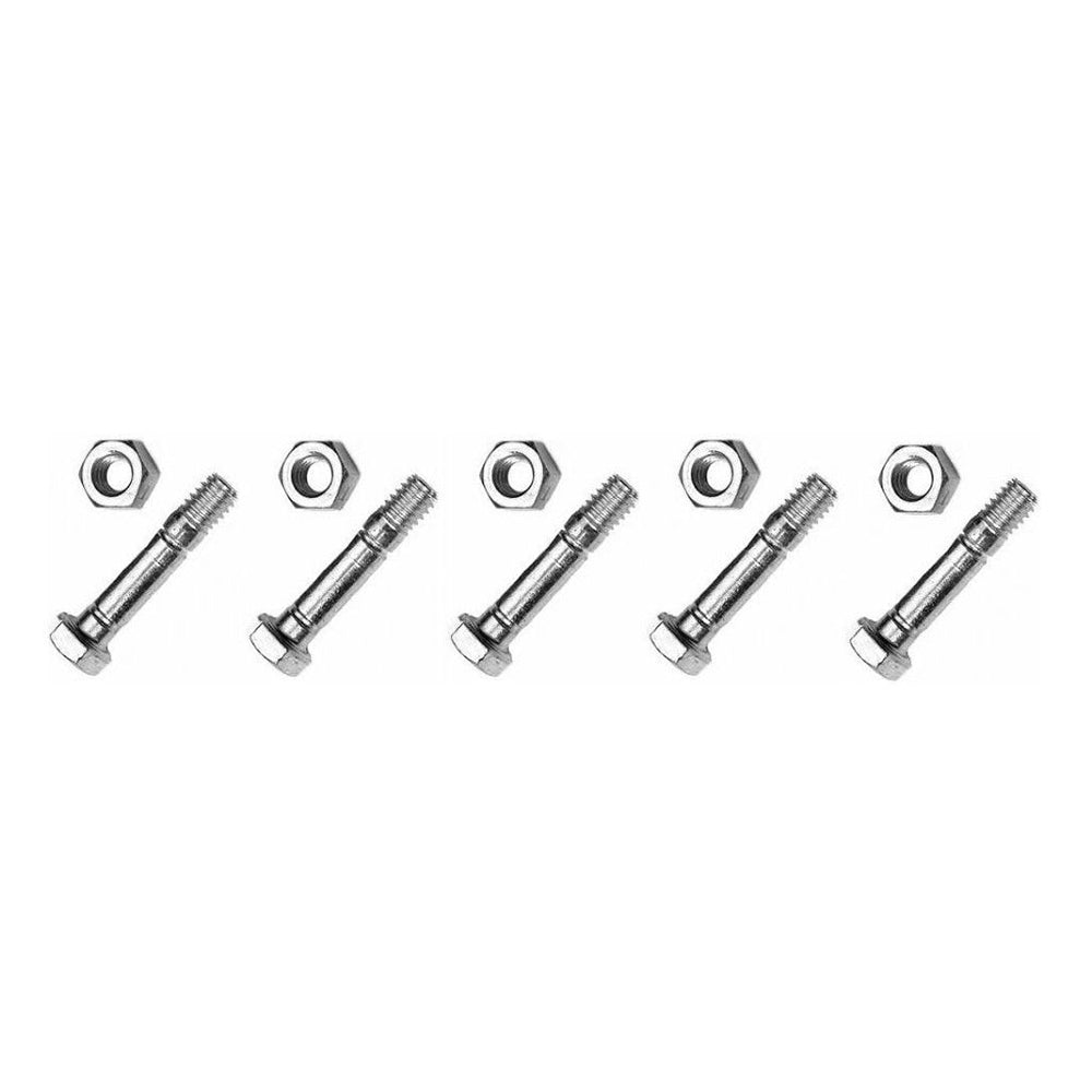 Qty 5: Shear Pin with Nut Fits Snapper Replaces 13865-1.5inch