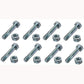 Qty 8: Shear Pin with Nut Fits Ariens Replaces 51001500-1.5inch