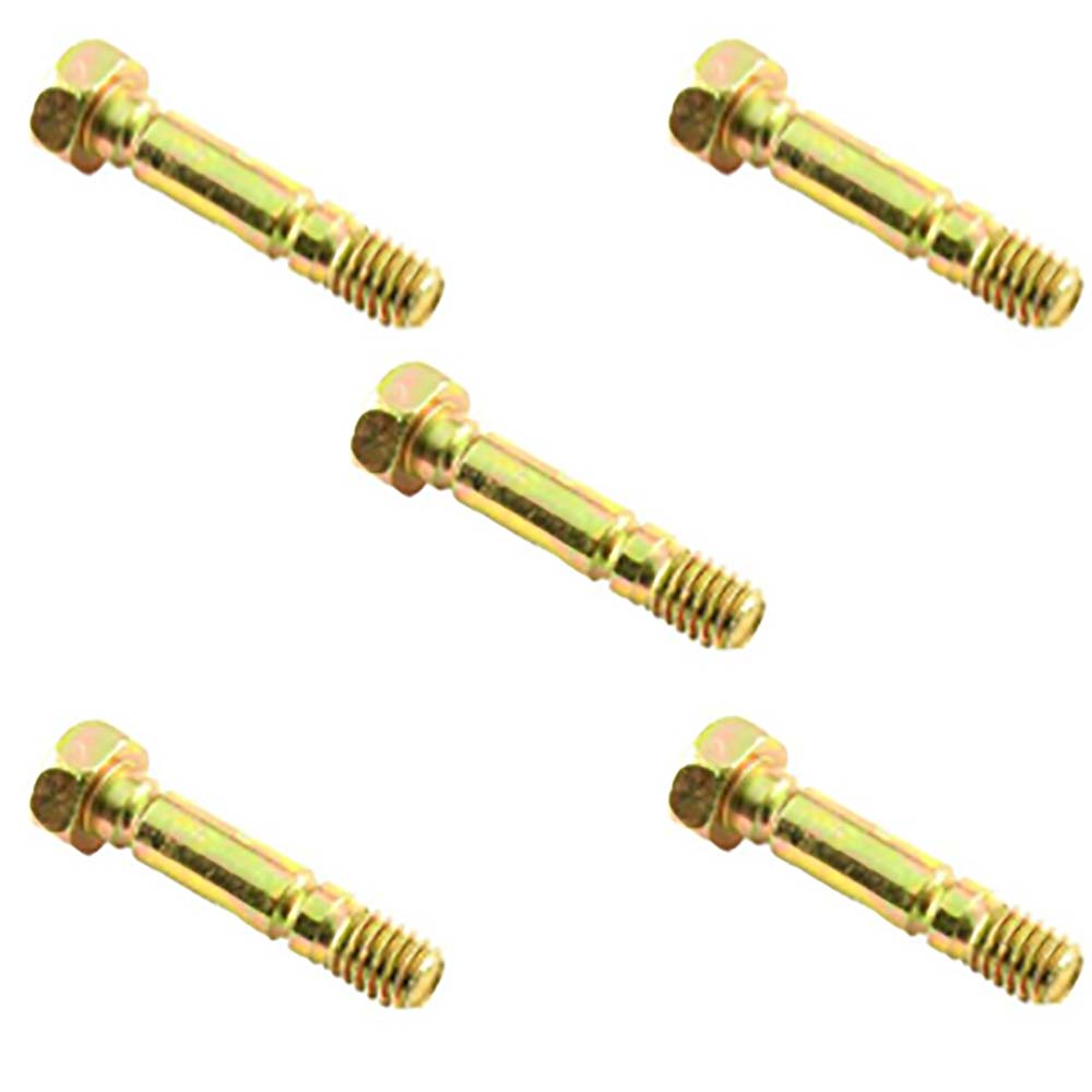 (5) Quantity Five Shear Pins w/o Nut 1-1/2" x 5/16"