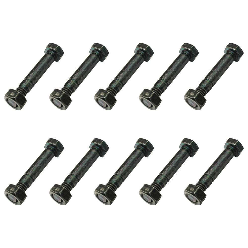 (10) Shear Pins & Nuts fits Ariens 52100100 Snow Blowers ST824E ST1027LE