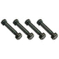 4 Pack Shear Pin Bolt & Lock Nut Fits Ariens 52100100 w/ 2" x 5/16" Thread Size