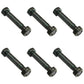 Qty 6: 2" x 5/16" Shear Pin with Nut  Fits Stiga Replaces 1812-9004-01