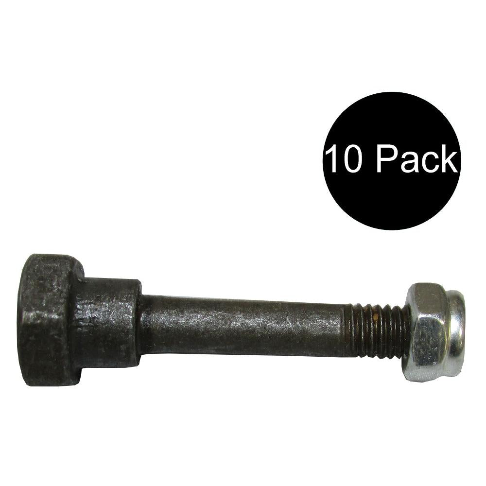 (10) SHEAR PINS & BOLTS Fits Honda 90102-732-010, 90114-SA0-000 Push Snowblowers