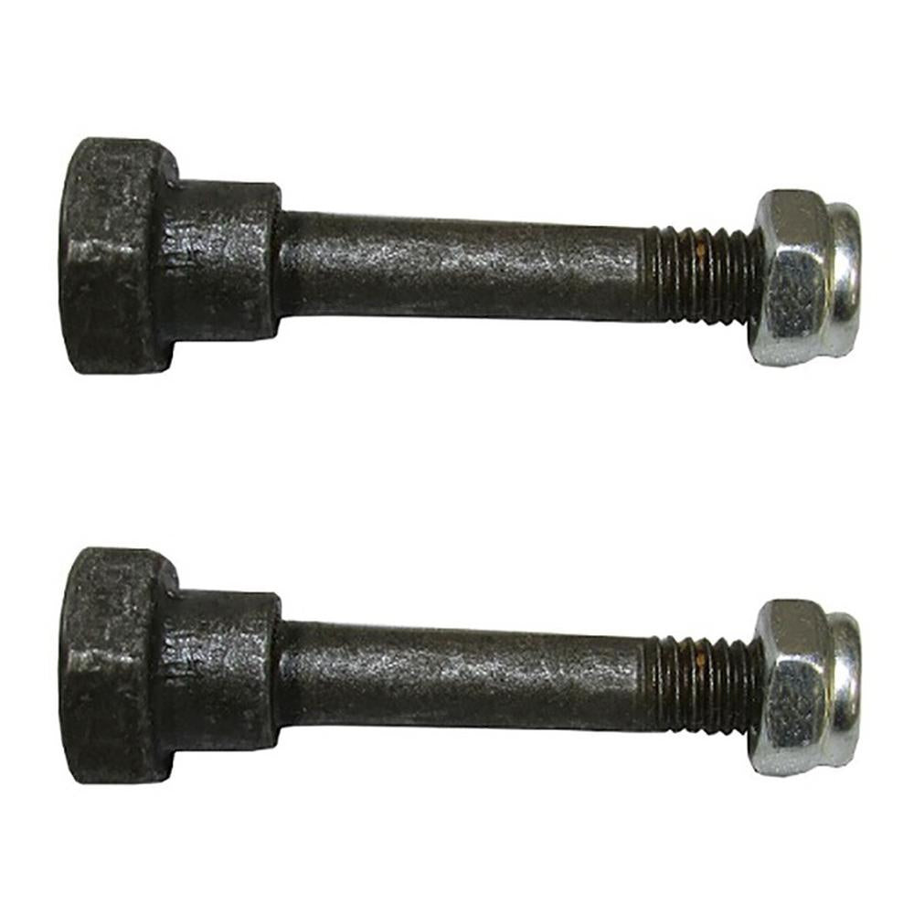 Qty 2: Shear Pin with Nut, 2" x 1/4" Fits MTD Replaces 90114-SA0-000