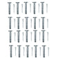 Qty 20: Shear Pins with Cotter Pin, 1-5/8" x 1/4" Fits MTD Replaces 714-04040