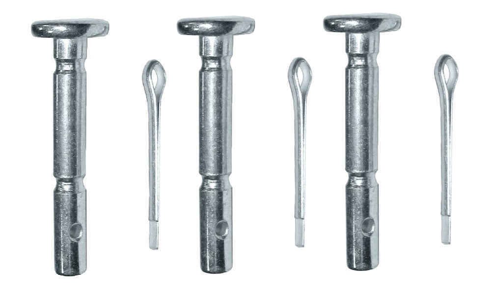 Qty 3: Shear Pins with Cotter Pin, 1-5/8" x 1/4" Fits MTD Replaces 714-04040