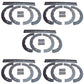 5 Sets Paddles/Scraper Blade 753-0613 731-1033 for MTD Yardmachine Snow Blower