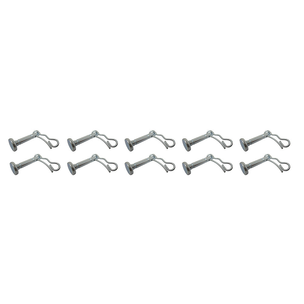 (10) Shear Pin & Hair Pin Fits MTD Snow Blowers 738-04124A 714-04040