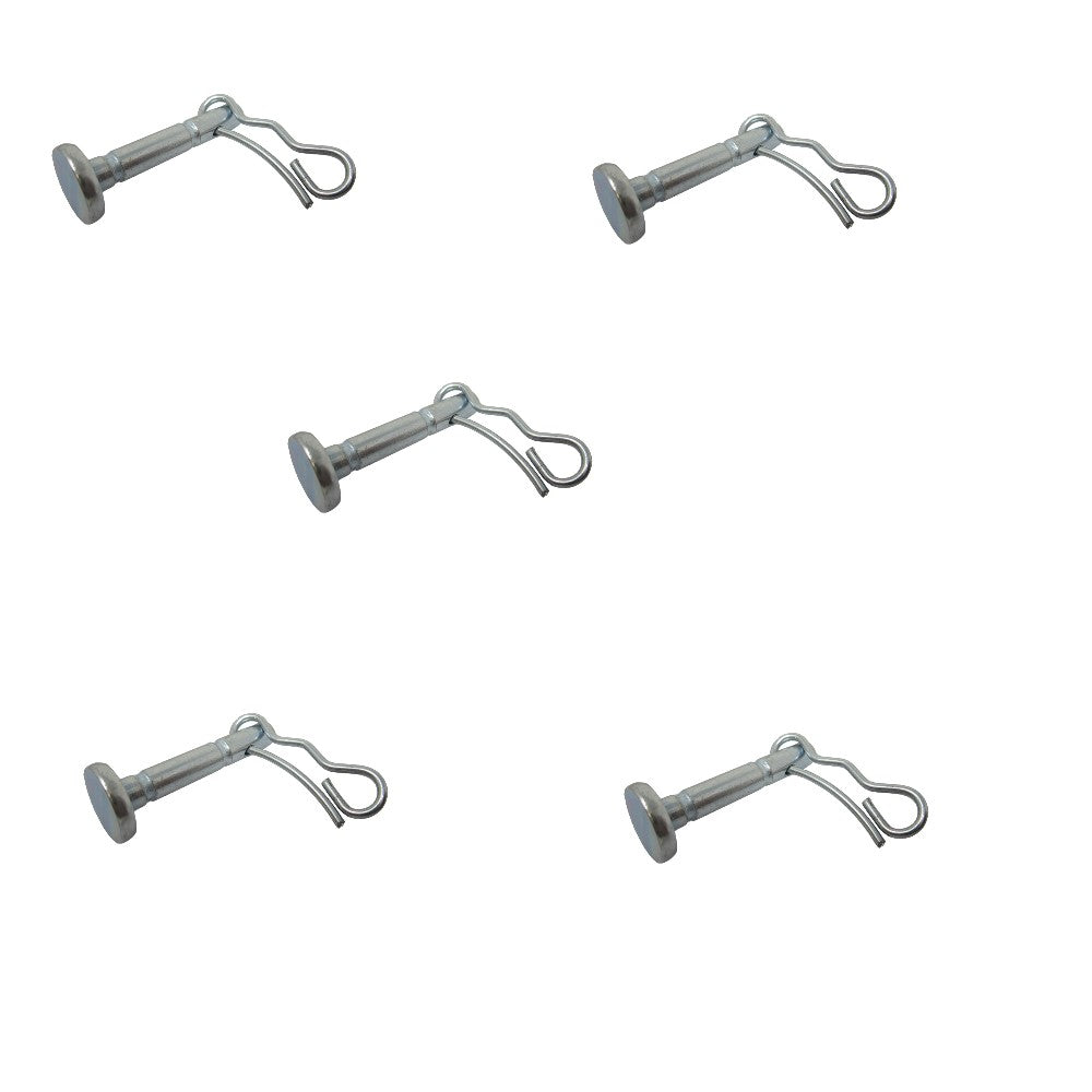 Qty 5: 0.25" x 1.5" Shear Pins & Hair Pins Fits Bolens Replaces STW60-0042_x5