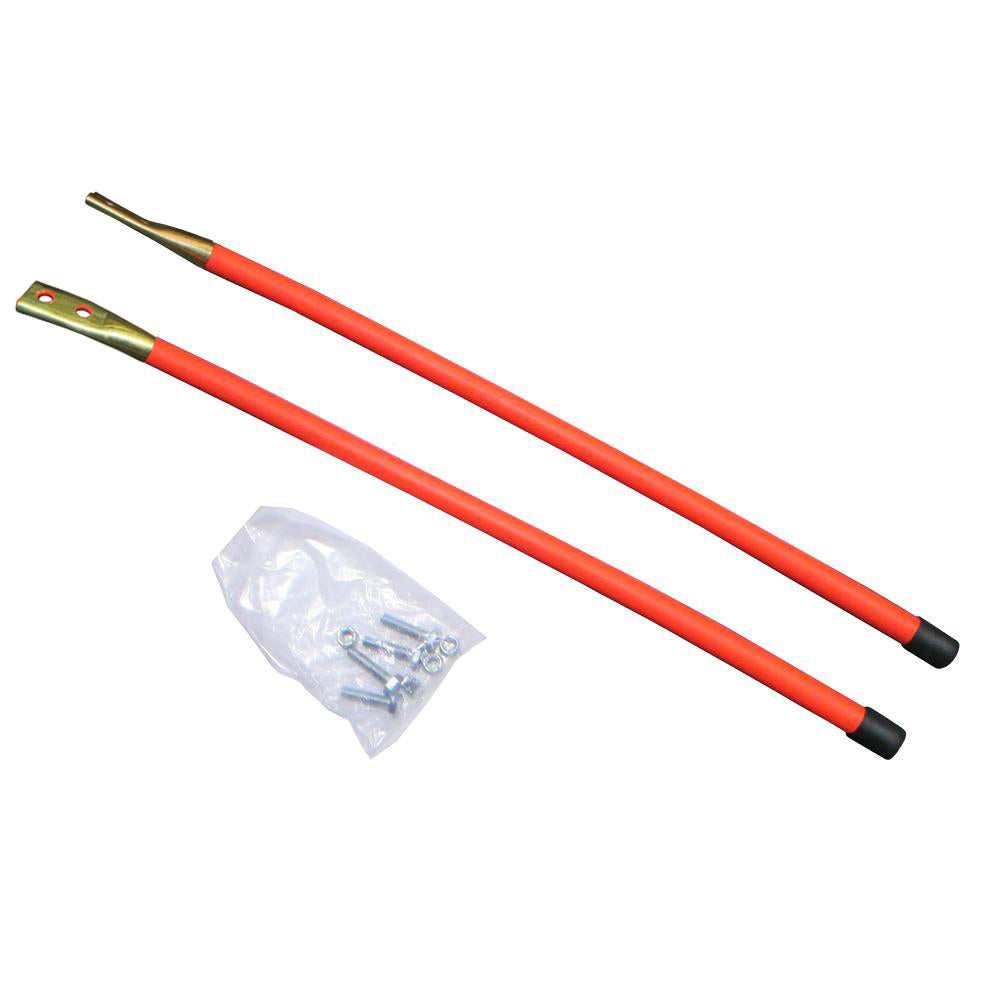 Snow Plow 24" Orange Guide Markers 62595 for Western Snowplow (1 Pair)