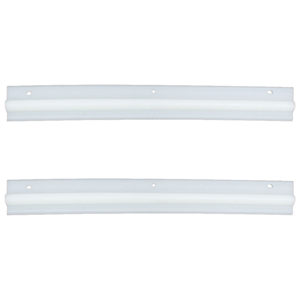 (2) Fits Toro Powerclear 418 ZE ZR Snowthrower Scraper Bar Wear Strip 117-7717