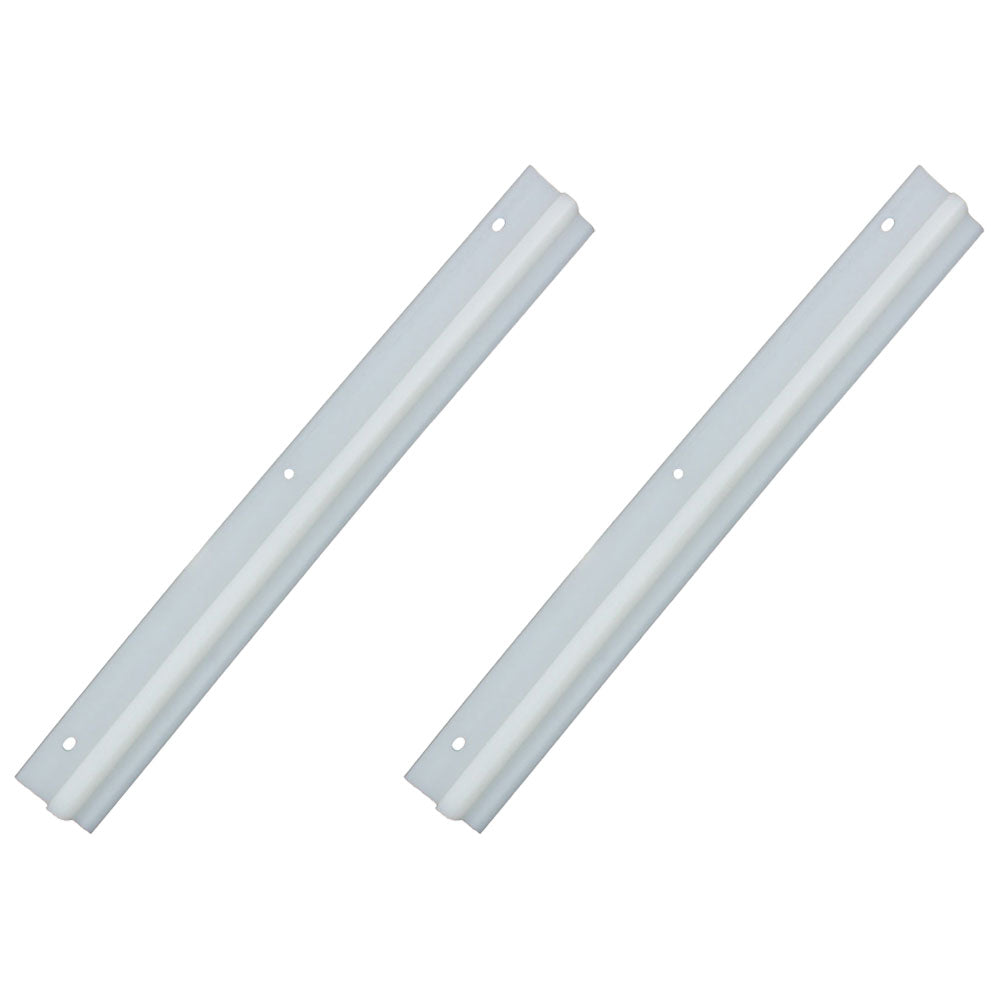 (2) Fits Toro Powerclear 418 ZE ZR Snowthrower Scraper Bar Wear Strip 117-7717