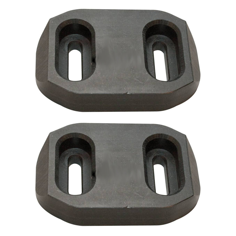 2PK Non-Abrasive No Mark Skid Shoes Ariens Fits John Deere Snow Blower