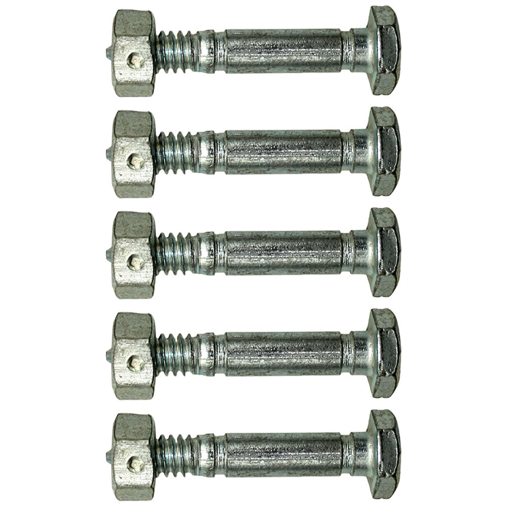 Qty 5: Shear Pin with Nut, 1-7/16" x 1/4" Fits Jacobsen Replaces 342449