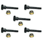 Qty 5: Shear Pin with Nut, 1-29/32" Fits Honda Replaces 90102-732-010