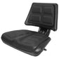 T110BL Black Universal Tractor Seat with Trapezoidal Back Trapezoid
