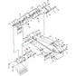 T144757 Pin Bucket to H-link Fits John Deere  590D, 595D, 160LC, 160CLC