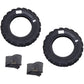 (2) Lugged 600 x 16 Tractor Tire & Tubes Fits John Deere Fits Massey Ferguson