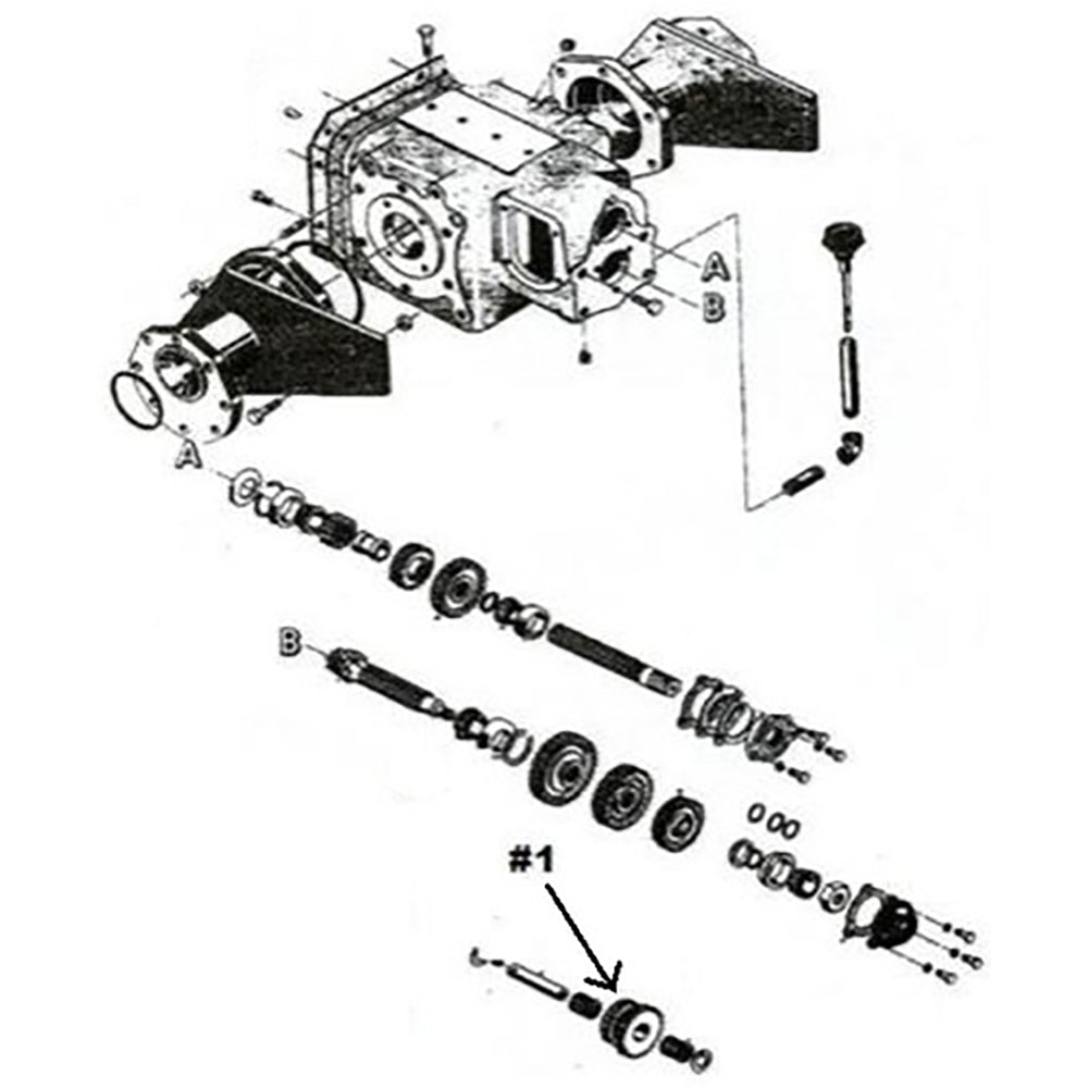 Transmission Gear Fits John Deere Replaces T16326