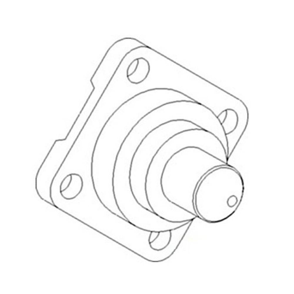 King Pin - Front Axle Mechanical Front Wheel Drive Fits John Deere 6400 T188397