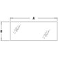 Cab Glass - Rear Window Lower Fits John Deere 410G 410J 315SG 310SJ 310G 310J 31