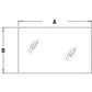 Rear Upper Glass Window Fits John Deere 310J 310K 310L 310L EP 310SJ