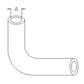 Hose Fits John Deere 380 350B 350 310A 310 302A 302 301A 301 300 2510
