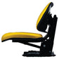 T222YL Yellow Tractor Suspension Seat Fits John Deere Fits Hesston Models