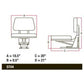 Yellow Suspension Seat Fits John Deere 6200 6210 Tractor