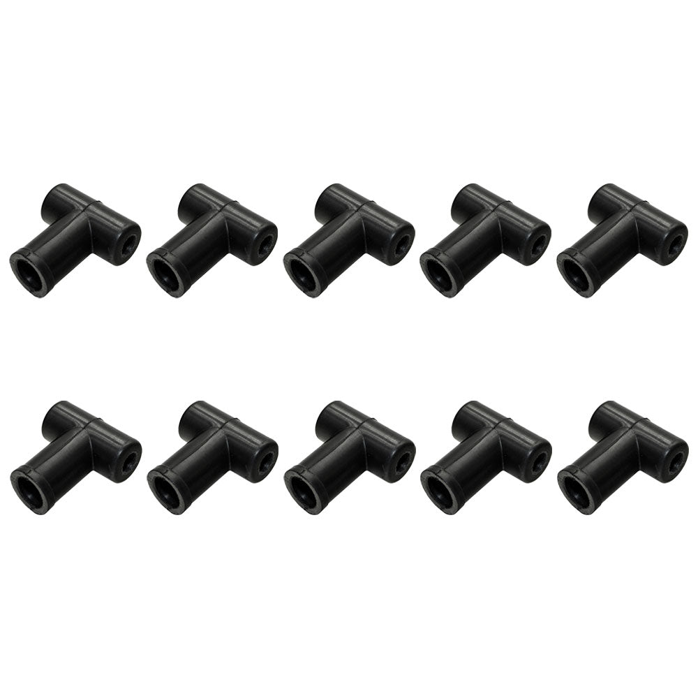 Set of Ten Fuel Line T Boots Fits John Deere 1020 2020 2510 3120 4040 4230 4440