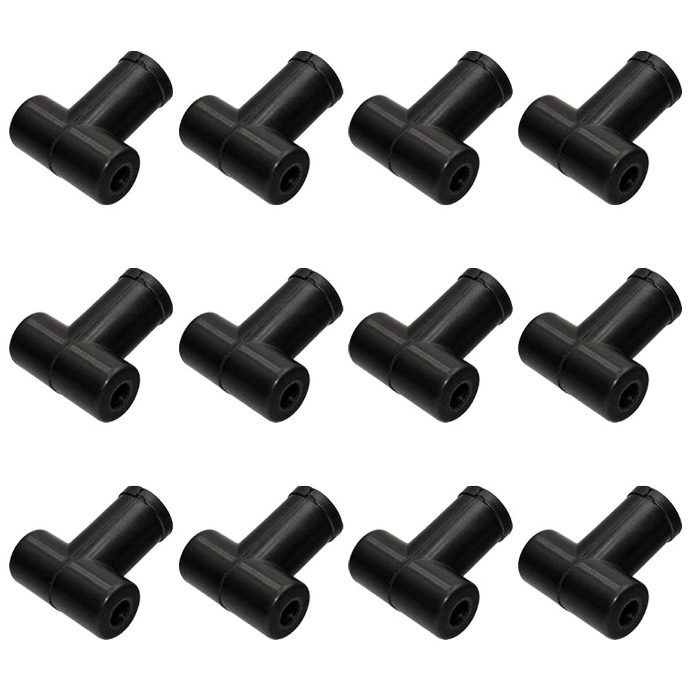 12 FUEL INJECTION RETURN LINE BOOTS FOR OLIVER 1955