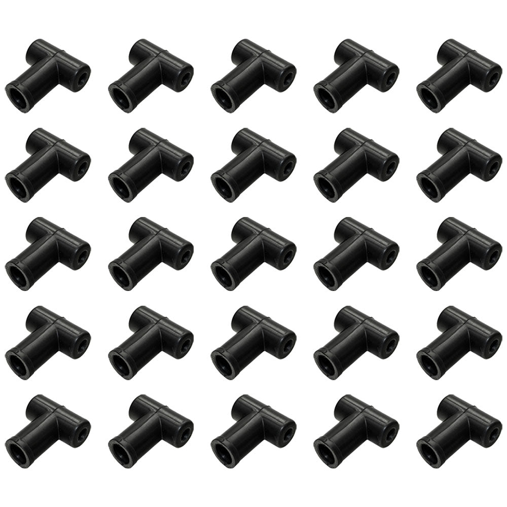 T23425 Twenty Five Fuel Injection Return T Boots Fits Oliver Tractors G750 1655 Fits John Deere 2510 4240 4630 820 303 6619