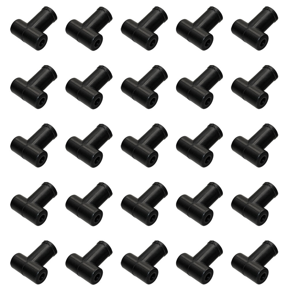 T23425 Twenty Five Fuel Injection Return T Boots Fits Oliver Tractors G750 1655 Fits John Deere 2510 4240 4630 820 303 6619